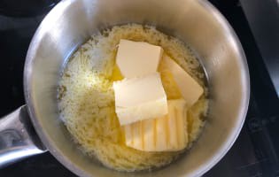 Clarifier le beurre - Etape 1